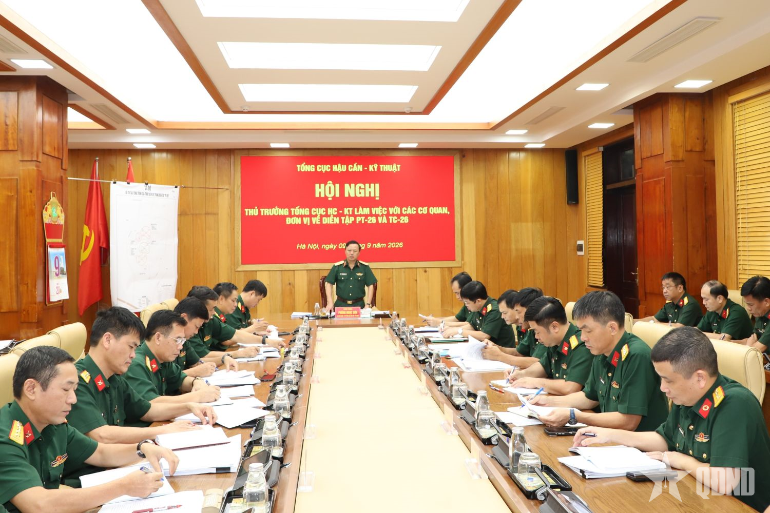 Chuẩn bị tốt công tác hậu cần, kỹ thuật cho diễn tập PT-26, TC-26